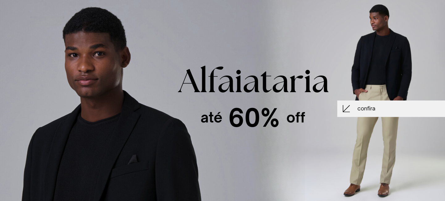 Banner - Alfaiataria